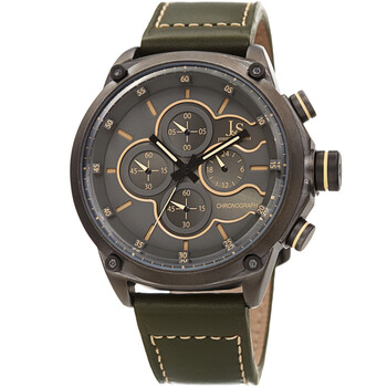 Chronograph Quartz Grey Dial Watch JX133GN