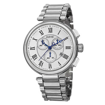 Chronograph Quartz Silver Dial Watch AS8148SS