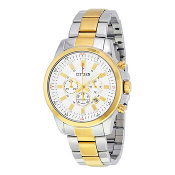 Chronograph White Dial Watch AN808751A