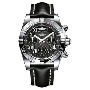 Chronomat 41 Black Dial Stainless Steel Watch AB014012BC04BKSLT