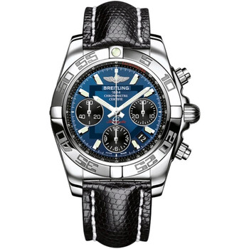 Chronomat 41 Blue Dial Stainless Steel Watch AB014012C830BKSLT