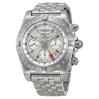 Chronomat 44 Chronograph Automatic Silver Dial Watch AB042011G745SS