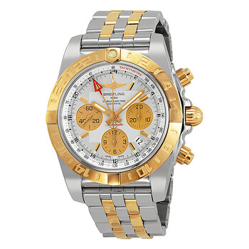 Chronomat 44 GMT Chronograph Automatic Silver Dial Watch CB042012G755TT