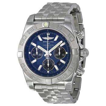 Chronomat B01 Blue Dial Automatic Chronograph Watch AB011011C789SS