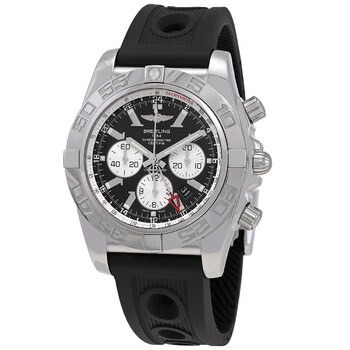 Chronomat GMT Black Dial Stainless Steel Watch AB041012BA69BKCT