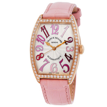 Cintree Curvex Automatic Diamond White Dial Watch 2852 SC D 1R PINK TONES 5N