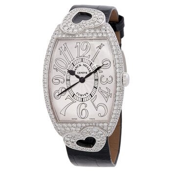 Cintree Curvex Coeur Automatic Diamond White Dial Watch 2852 SC RELIEF HJ OG