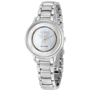 Circle of Time Mother of Pearl Dial Watch EM038081D