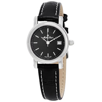 City Black Dial Watch D31186AN