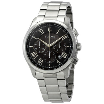 Classic Chronograph Black Dial Watch 96B288