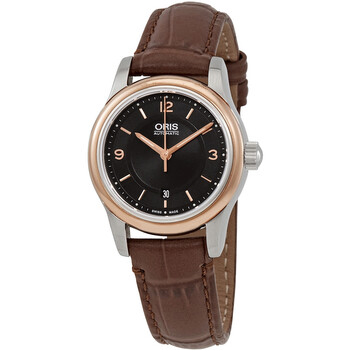 Classic Date Automatic Black Dial Watch 01 561 7650