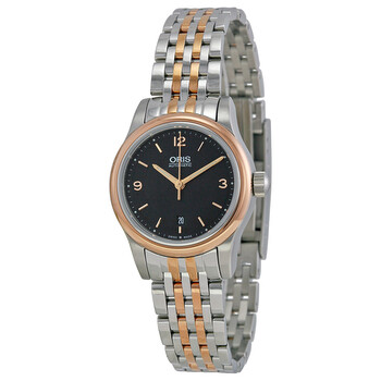 Classic Date Automatic Black Dial Watch 01 561 7650 433407 8 14