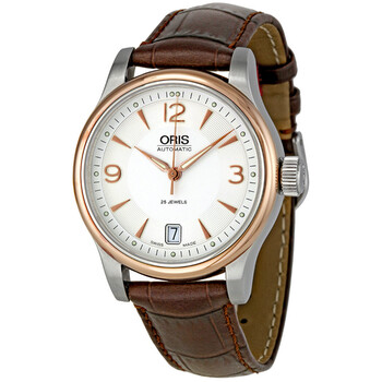 Classic Date Automatic Silver Dial Watch 73375784361LS