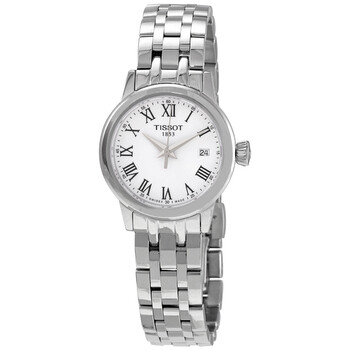 Classic Dream Lady Quartz White Dial Watch T129.210.11.013.00