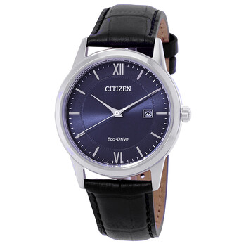Classic EcoDrive Blue Dial Watch AW178009L