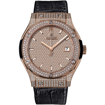 Classic Fusion 18K King Gold Diamond Automatic Watch 542.OX.9010.LR.1704