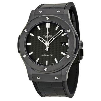 Classic Fusion Black Dial Alligator Leather Watch 511.CM.1770.LR