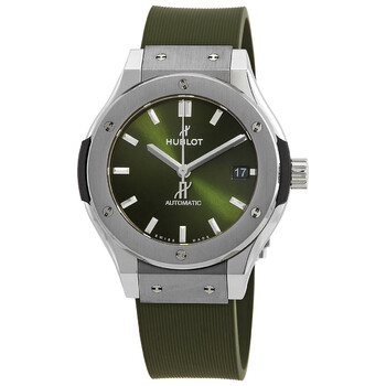 Classic Fusion Titanium Automatic Green Dial Watch 565.NX.8970.RX
