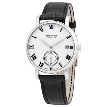 Classic Manufacture  Automatic White Dial 18kt White Gold Watch