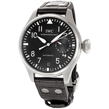 Classic Pilot Big Steel Black Watch IW500401