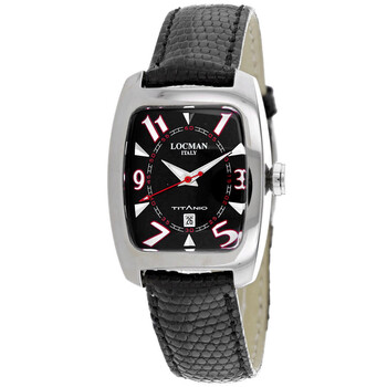 Classic Quartz Black Dial Watch 48300BKFRD