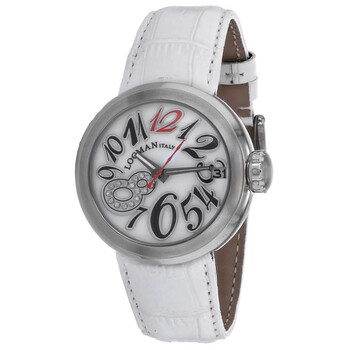 Classic Quartz White Dial Watch 340CMOPBKDNWH