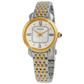 Classic Silvertone Dial Watch SUR498P1