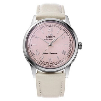 Classic SolarPowered Pale Pink Dial Watch RAWK0005P10B