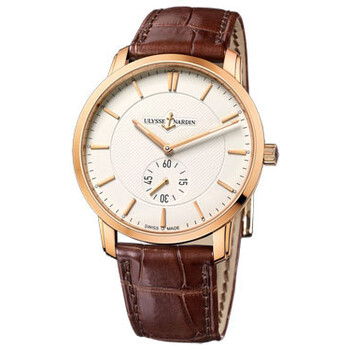 Classico Eggshell Dial Alligator Leather Automatic Watch