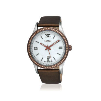 Classico Quartz Diamond White Dial Watch LV876BRSV