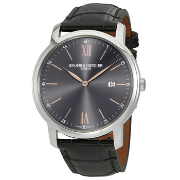 Classima Black Dial Watch MOA10381