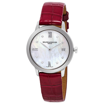 Classima White Mother of Pearl Dial Watch MOA10325