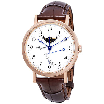 Classique Moonphases Automatic White Dial 18K Rose Gold Watch 7787BR299V6