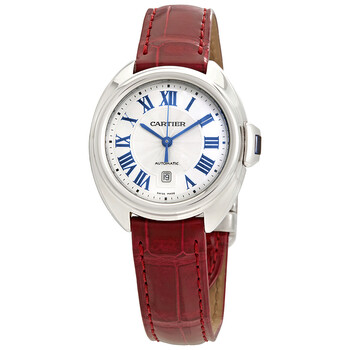 Cle de Cartier Automatic Silvered Dial Watch WSCL0016