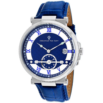Clepsydra Quartz Blue Dial Watch CV1700