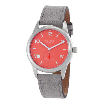Club 38 Campus Hand Wind Cream Coral Dial Watch