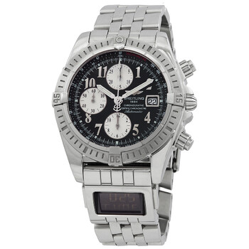 CoPilot Chronograph Automatic AnalogDigital Chronometer Black Dial Watch A8017312B999.373A
