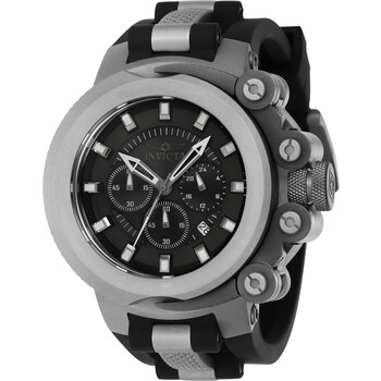 Coalition Forces Chronograph GMT Quartz Black Dial Watch