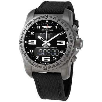Cockpit B50 Perpetual Alarm Chronograph Quartz AnalogDigital Watch EB5010221B1W1