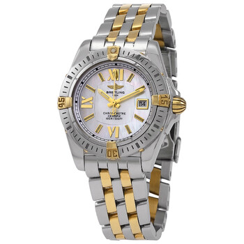 Cockpit Quartz 18kt Yellow Gold and Stainless Steel Watch B7135612A662.367D