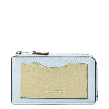 ColorBlock Leather Card Case