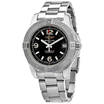 Colt 36 Black Dial Stainless Steel Watch A7438911BD82SS
