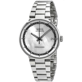 Commander II Automatic Mother of Pearl Watch M014.207.11.116.00