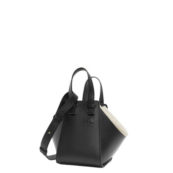 Compact Calfskin Hammock Bag