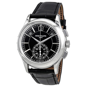 Complications Black Dial Annual Calendar Platinum Watch 5905P010