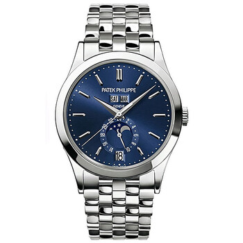 Complications Blue Dial 18k White Gold Watch 53961G