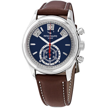 Complications Chronograph Automatic Blue Dial Watch 596001G
