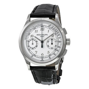 Complications Chronograph Silvery White Dial Watch 5170G001