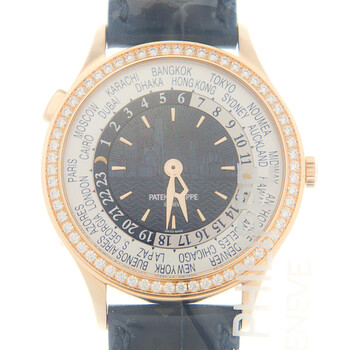 Complications World Time New York Edition Automatic Diamond Blue Dial Watch 7130R012