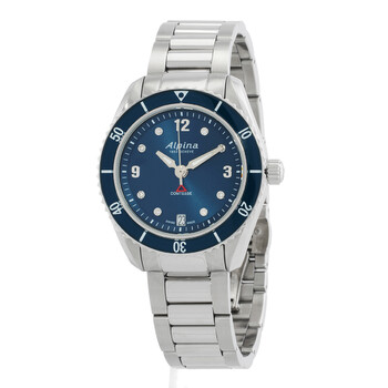 Comtesse Quartz Diamond Blue Dial Watch AL240ND3C6B